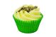 veganer Bademuffin bio - Badepraline Lemongrass swirl 45gr